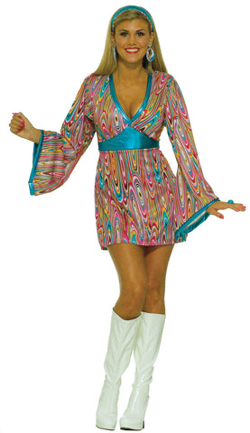 Women's Wild Swirl Dress Costume