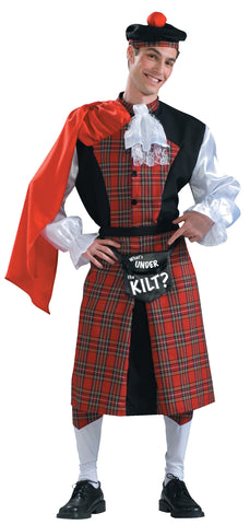 Men's What's Under the Kilt Costume