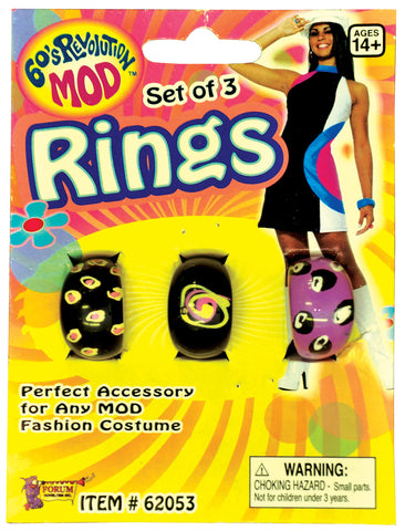 Mod Rings - Set of 3