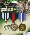 Combat Hero Medals - Set of 3