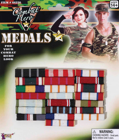 Combat Hero Bar Medals