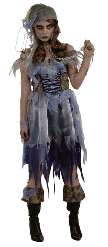 Women's Zombie Pirate Costume