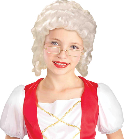 Girl's Colonial Wig