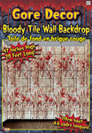 20' x 4' Bloody Tile Wall Roll