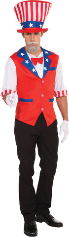 Men's Patriotic Hat & Shirt Costume