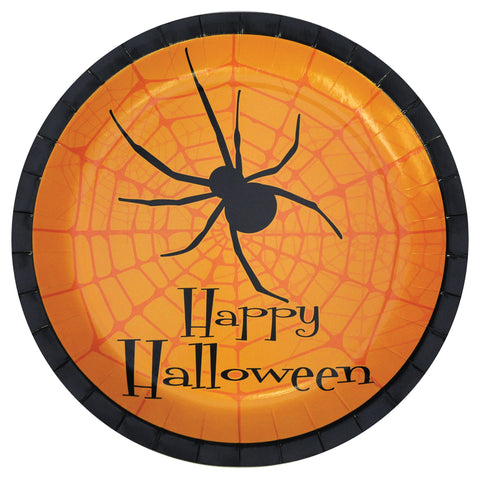 Halloween Party Plates - Pack of 8