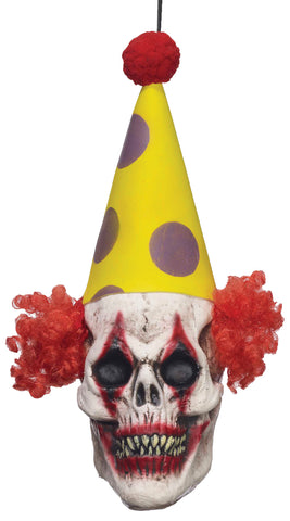 Clown Prop Hanging Head