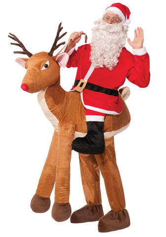 Men's Santa Ride A Reindeer Costume