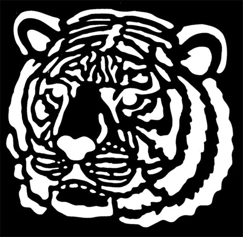 Stencil Tiger Brass