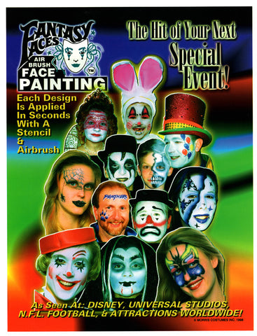 Face Painting Brochures - Pack of 100