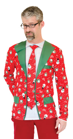 Men's Ugly Christmas Suit Tie