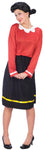 Women's Olive Oyl Costume - Popeye