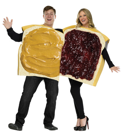 Peanut Butter & Jelly Couple Costume