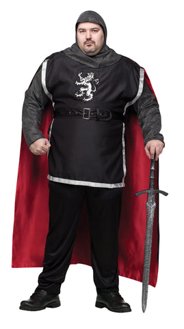Men's Plus Size Medieval Knight