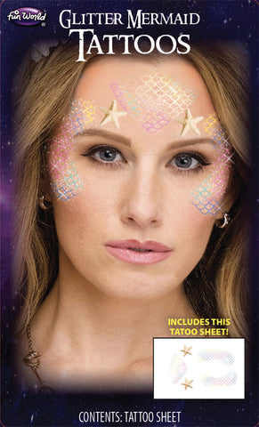 Mermaid Glamour Tattoos Kit