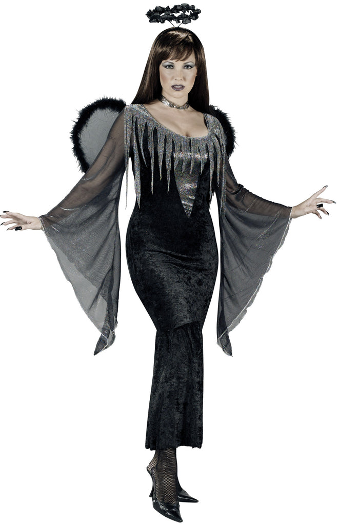 Women's Fallen Angel Costume Halloween Hallway Women's Fallen Angel Costume Halloween Hallway