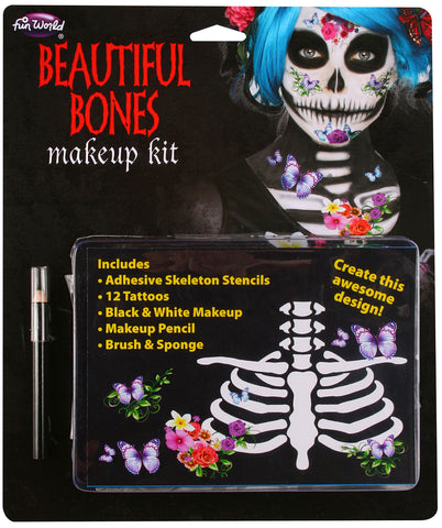 Skeleton Makeup Kit Beautiful