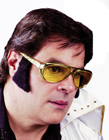Glasses Rocker with Sideburns