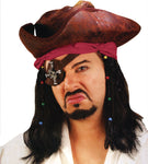 30" Caribbean Pirate Wig