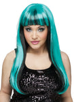 Natural 'N Neon Wig