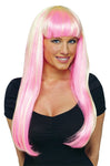 Natural 'N Neon Wig