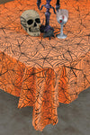Halloween Cobweb Tablecloth