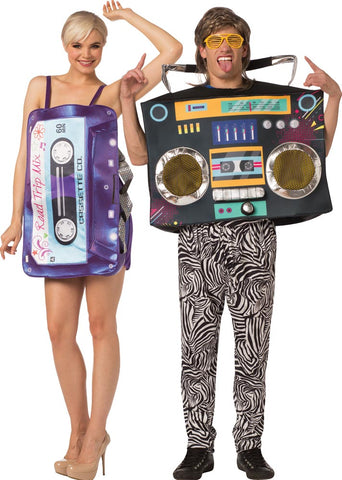 MIX TAPE DRESS BOOM BOX COUPLE