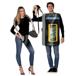 Cassette Player & Headphone Set Couple Costume - Adult