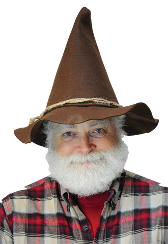 Scarecrow Hat W/Rope band Brown