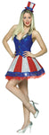 Women's Aunt Samantha Patriotic Costume