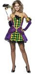 Women's Mardi Gras Queen Costume