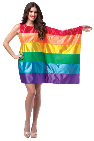 Women's Flag Dress Rainbow