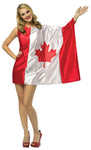 Women's Flag Dress-Canada