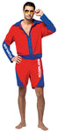 Men's Baywatch Lifeguard Suit