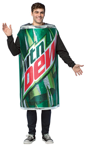 Mountain Dew Get Real Can Costume