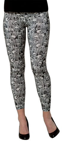 Leggings Skeletons Adult