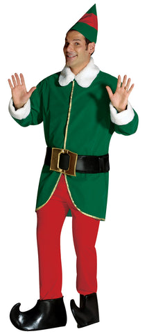 Elf Green & Red Costume