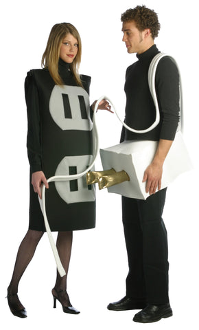 Plus Size Plug & Socket Couple Costume