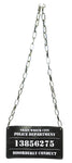 Mugshot Necklace On A  Chain
