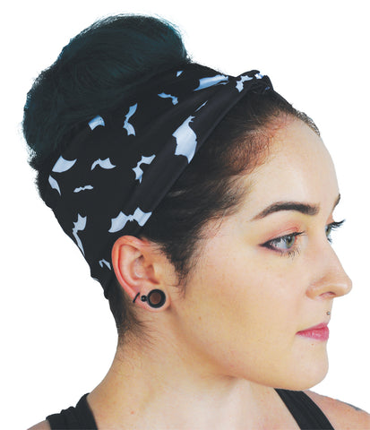 Metallic Batty Turban Headband