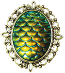 Ring Dragon Scale 3D Pattern