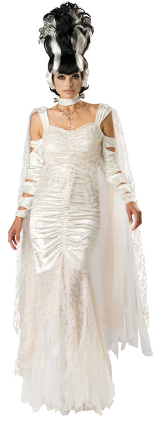 bride of frankenstein costume dress Women's Monster Bride Elite Costume – Halloween Hallway