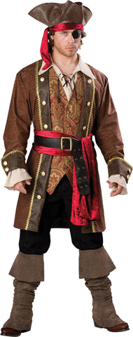 Men's Captain Skullduggery Elite Costume