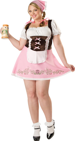 Women's Plus Size Fetching Fraulein Costume