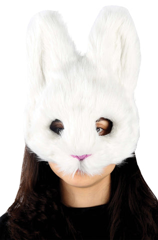 White Bunny Mask