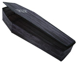 60" Wooden Coffin with Lid