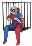 Animated Caged Clown Walk Around Costume