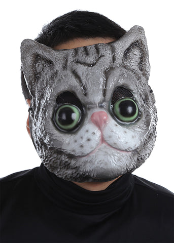 Cat Face Plastic Mask