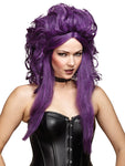 Black & Purple Sorceress Wig