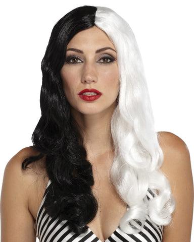 Sinestress Black & White Wig